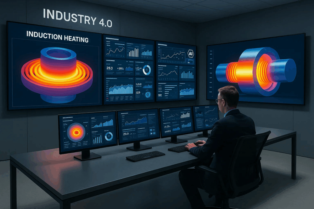 Futuristic Industrial Control Room