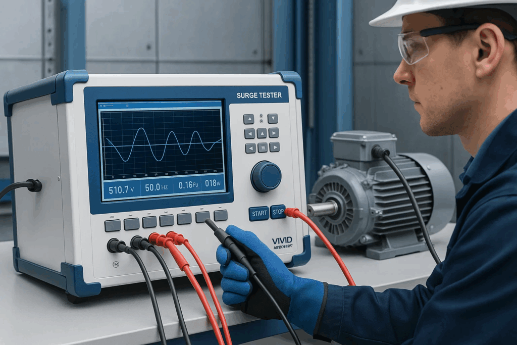 digital surge tester