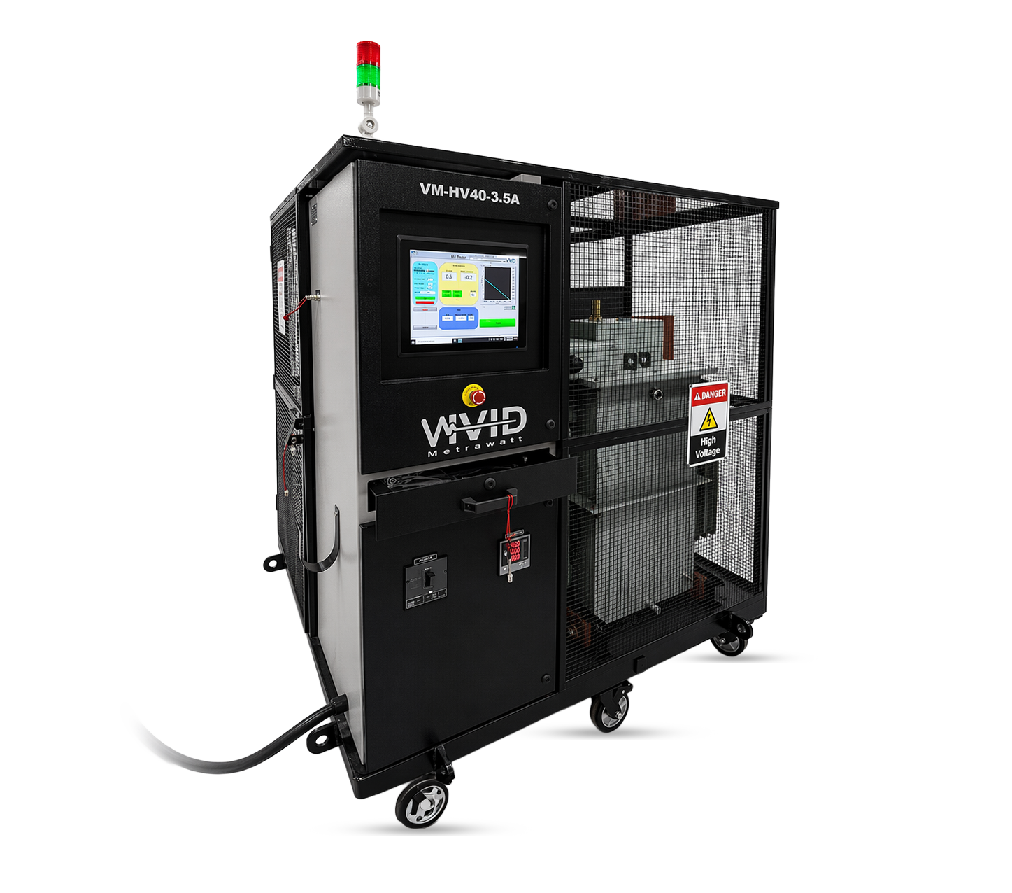 Automatic high voltage tester