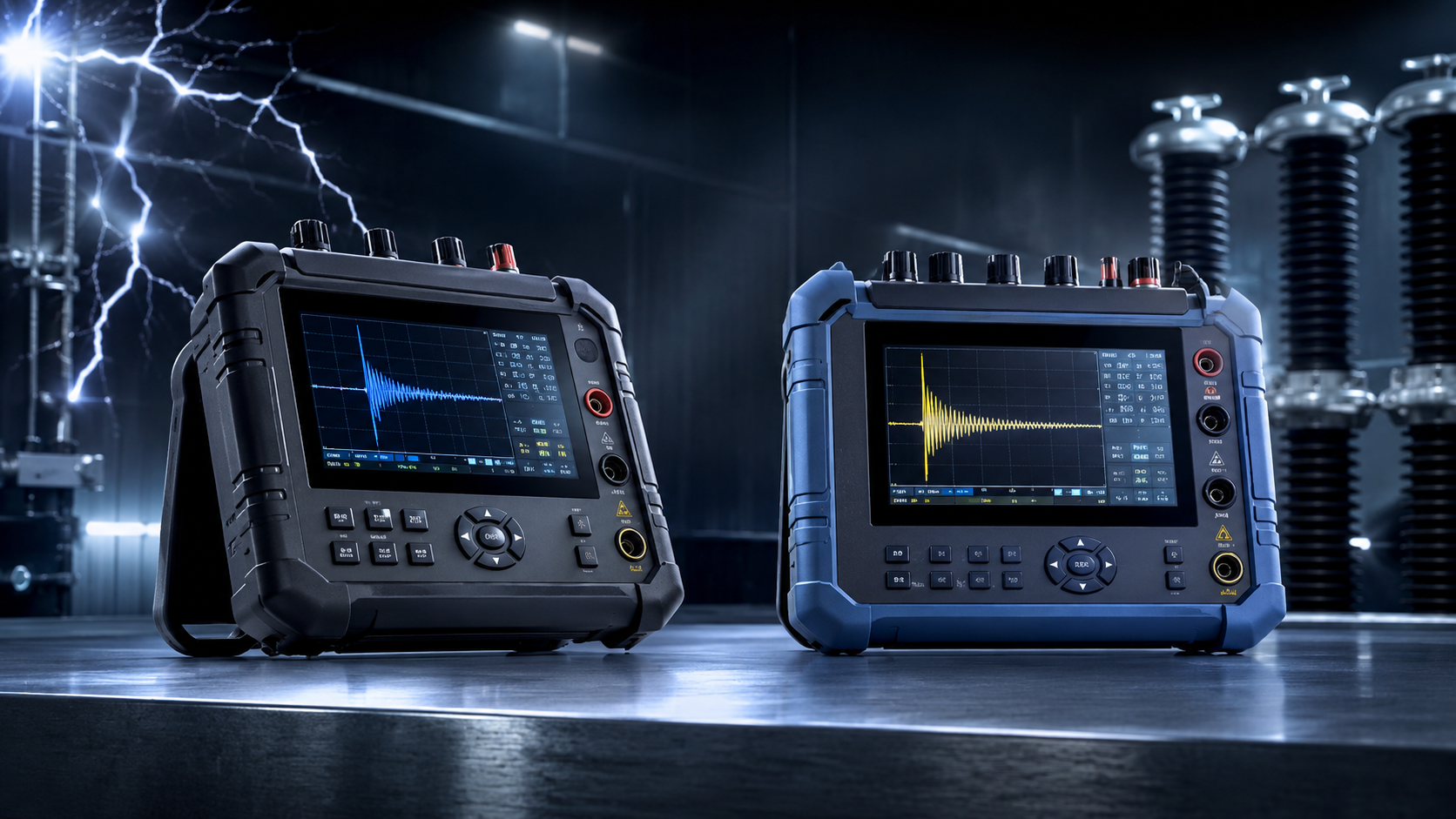 Jabbals vs Vivid Metrawatt digital surge tester comparison for industrial motor testing 2026