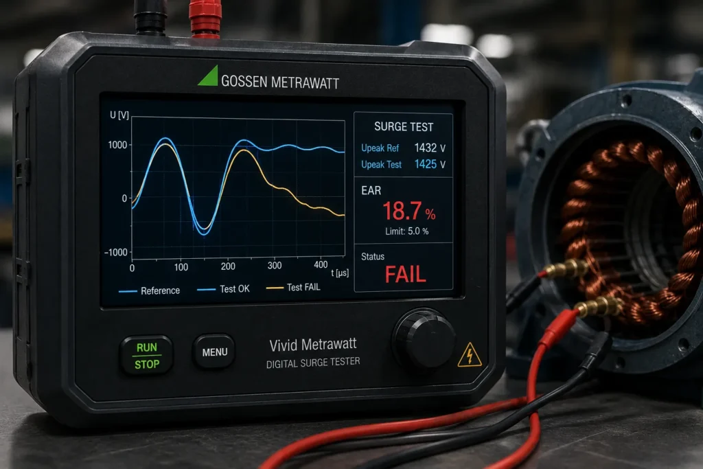 Surge Tester vs Megger Test
