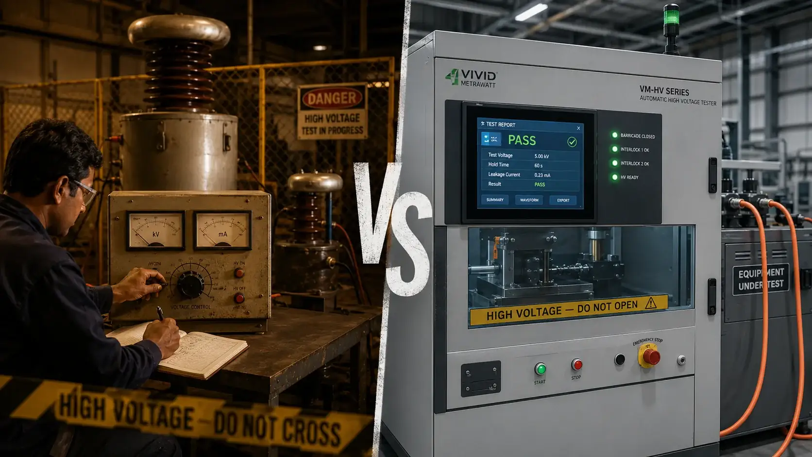 Automatic vs Manual HV Testing
