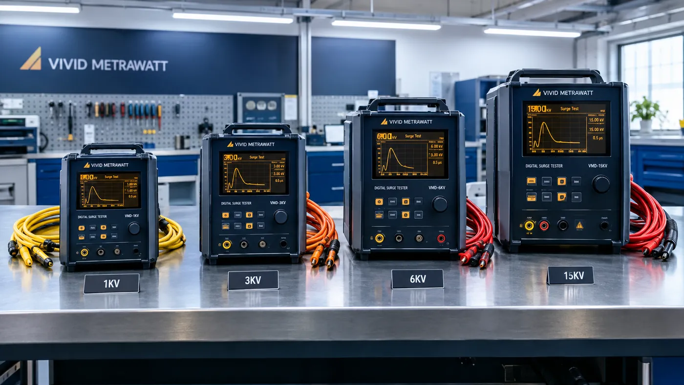Which Surge Tester KV Rating Do You Need? 1KV vs 3KV vs 6KV vs 15KV [2026 Buyer’s Guide]